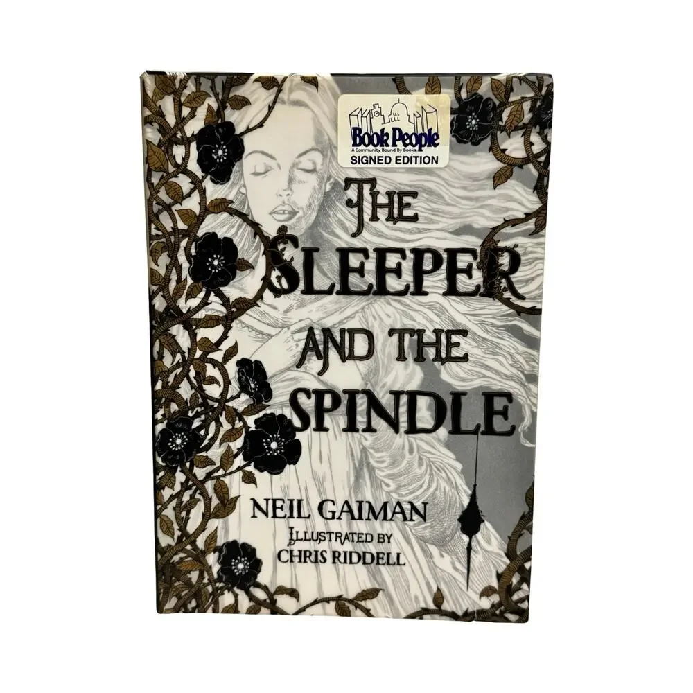 Neil Gaiman The Sleeper and the Spindle SIGNED Edition HC Chris Riddell 2015